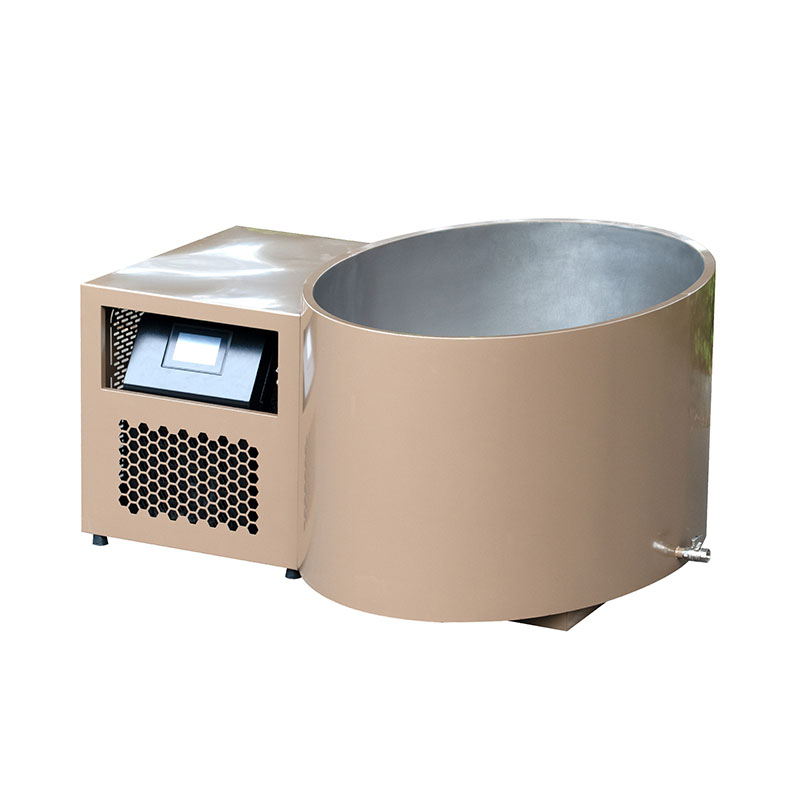 Studená ponorná vana z nerezové oceli Champagne Gold Full 304