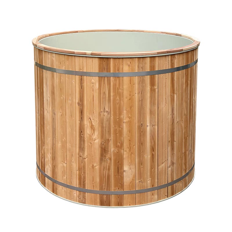 Hluboko ponořená studená vana s vložkou z nerezové oceli 304